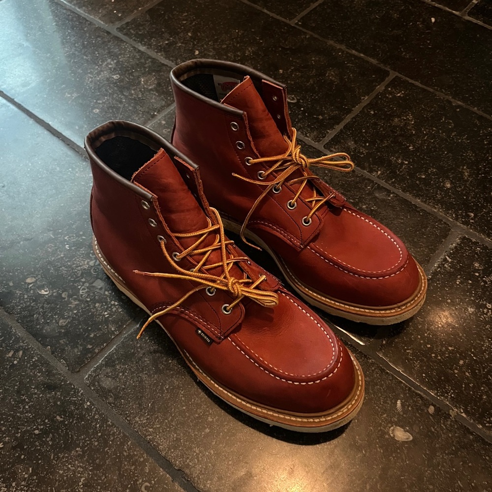 Red Wing GORE-TEX Classic Moc Boots - size 11